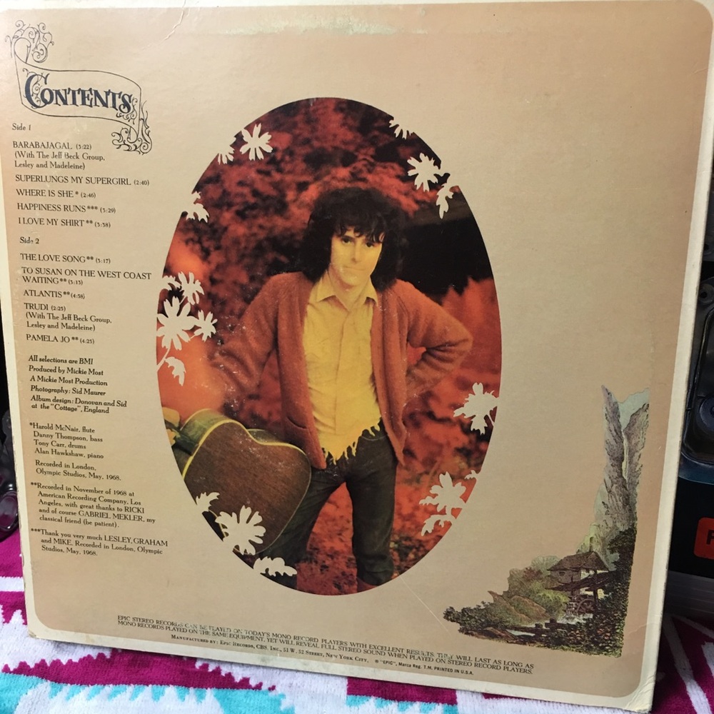 Donavan Vinyl Record - Picture 2 of 4